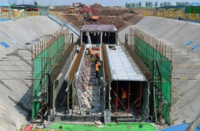 曼卡特預埋槽道建設蕪湖綜合管廊工程 曼卡特預埋槽道建設蕪湖綜合管廊工程