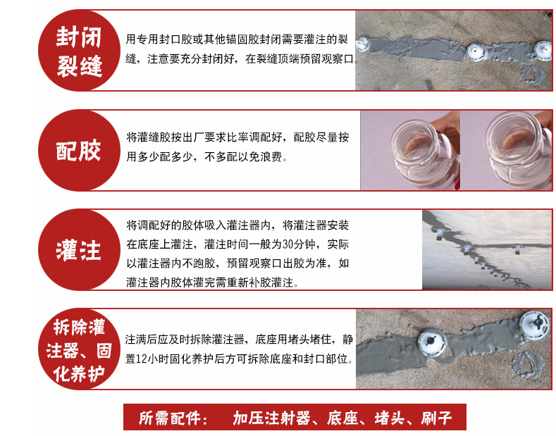 灌縫膠如何施工？有哪些注意事項？