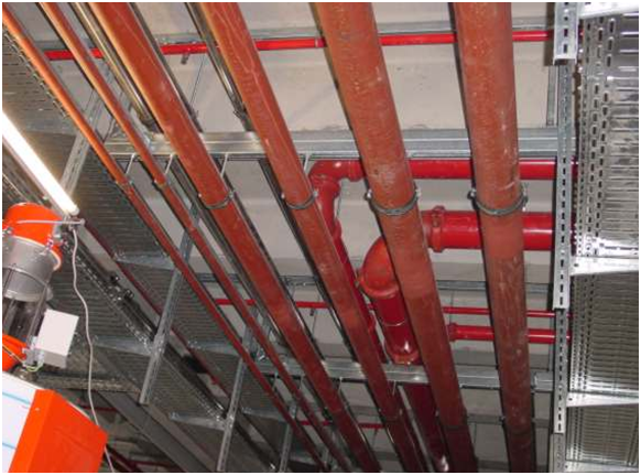 南京某工廠管道指定使用曼卡特抗震支架！