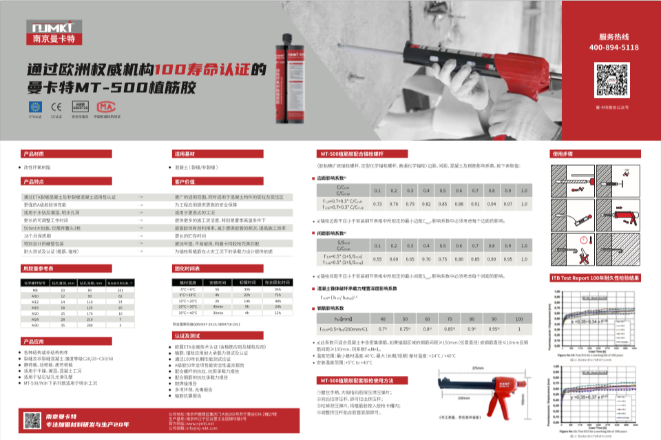 南京曼卡特植筋膠十大品牌排名