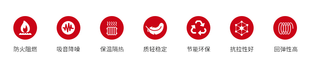 柔性巖棉包裹產品特點 柔性巖棉包裹產品特點