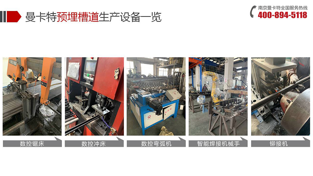 預(yù)埋槽道_02_曼卡特預(yù)埋槽道生產(chǎn)設(shè)備